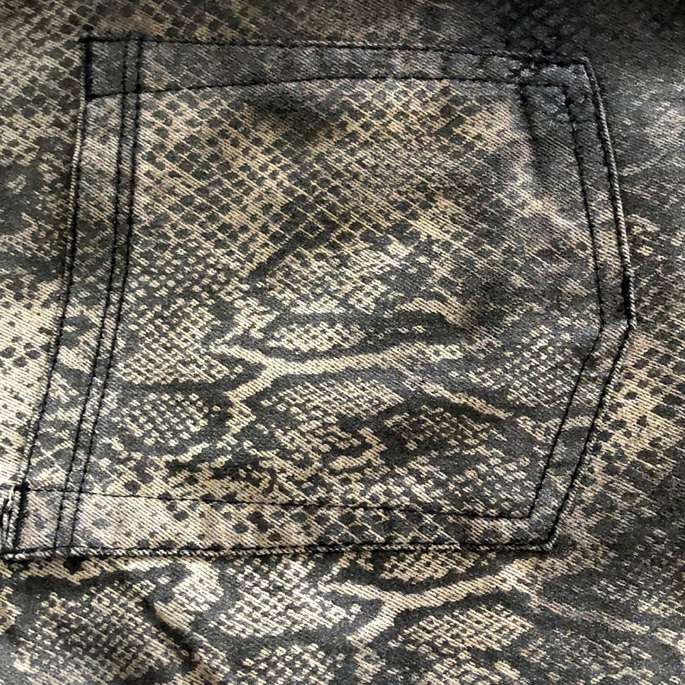 Mid rise Steilmann python jeans - Picture 6 of 7